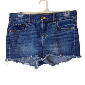 Old Navy Women's Denim Shorts Fringe Hem Size 2